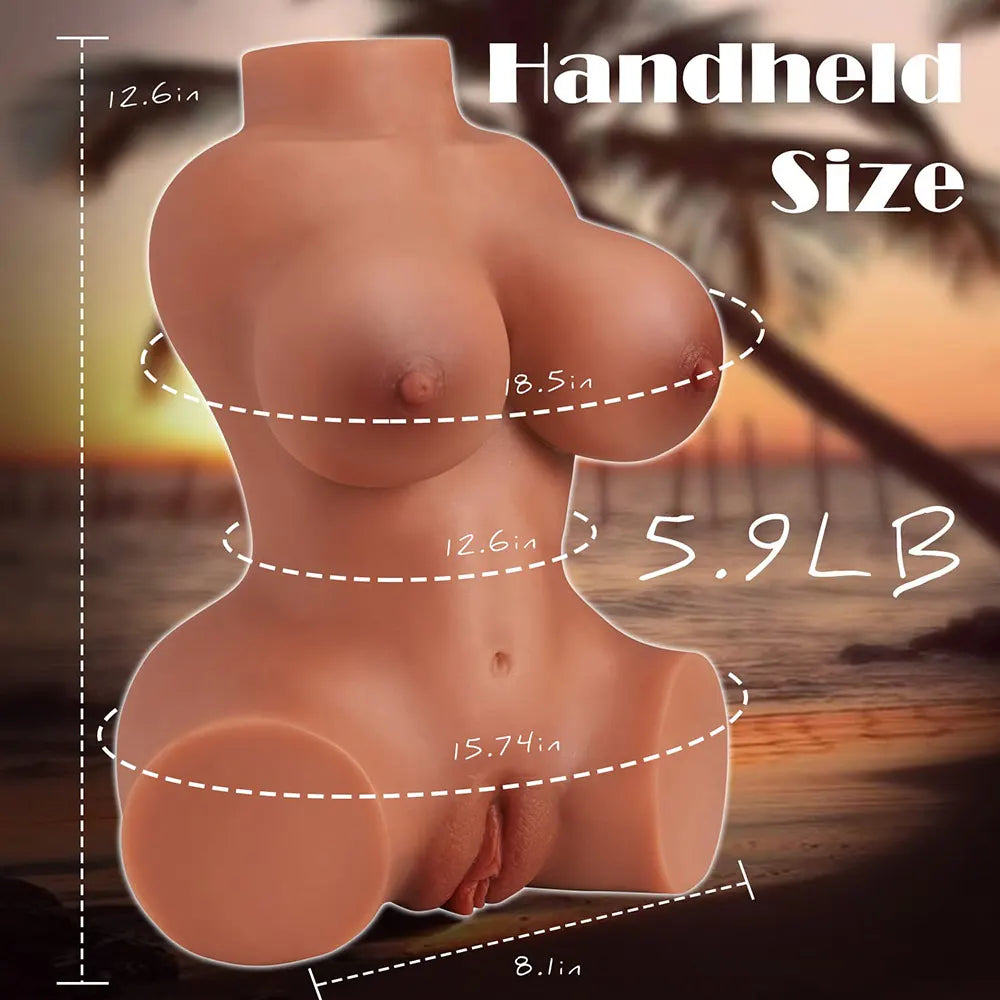 Alika-5.9LB Small Female Sex Torso Masturbator