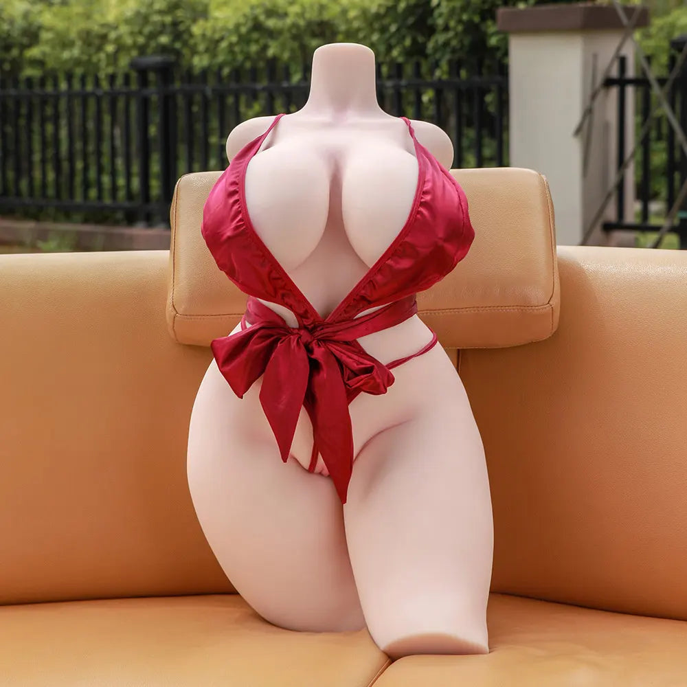 Elsa-61.7LB Soft Gel Big Boobs TPE Female Sex Torso