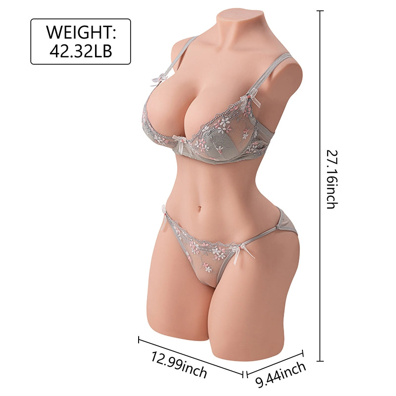 Carmen - 42.3LB Soft TPE Full Size Sex Doll Torso