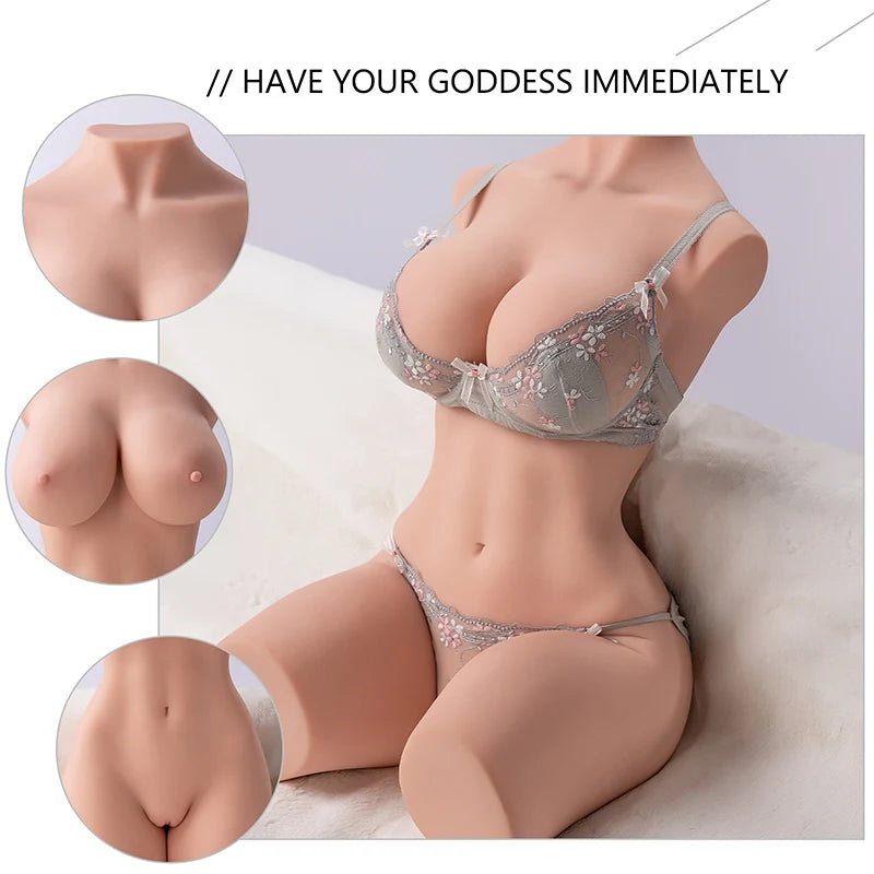 Carmen - 42.3LB Soft TPE Full Size Sex Doll Torso