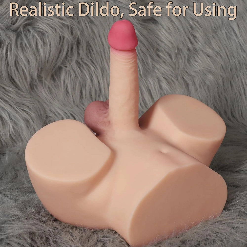 Lexy-13LB Big Ass Shemale Torso with 7″ Dildo & Realistic Vagina