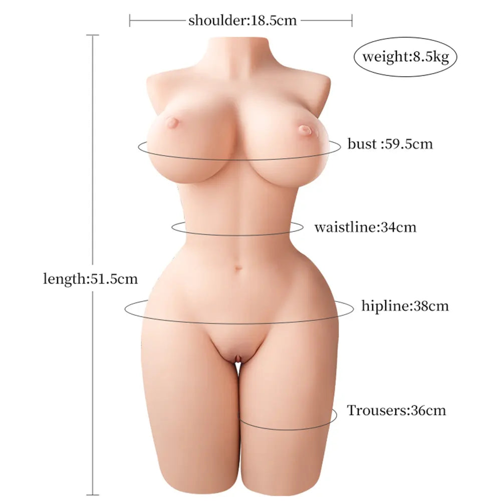 Peggy-18.29LB Big Boobs Buttocks Female Sex Torso