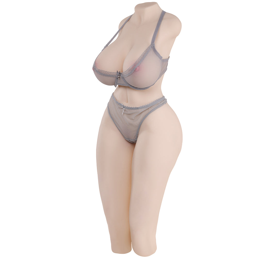 Trasia-40.7LB Sexy Long Legs Soft Gel-filled Breast & Ass Female Sex Torso
