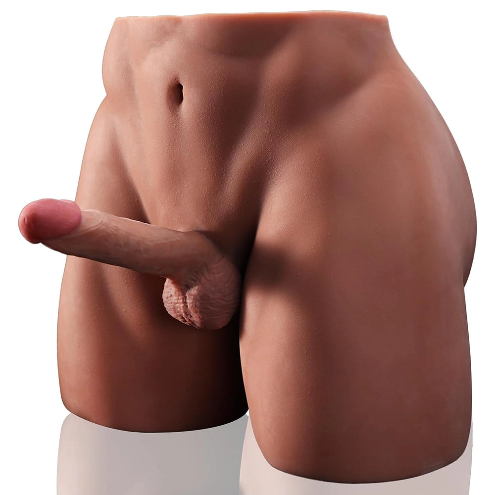 Brian-36.5Lb Big Ass Male Sex Doll Torso With 7" Dildo