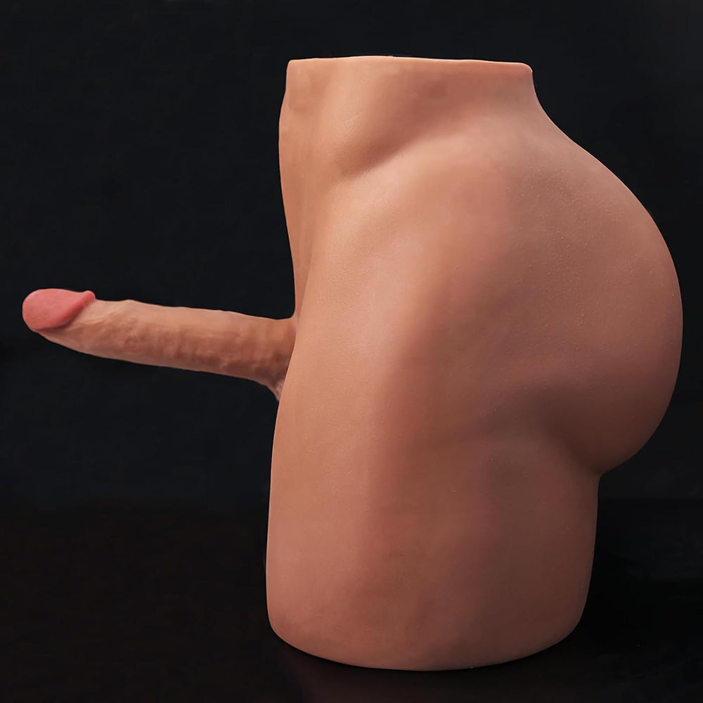 Brian-36.5Lb Big Ass Male Sex Doll Torso With 7" Dildo