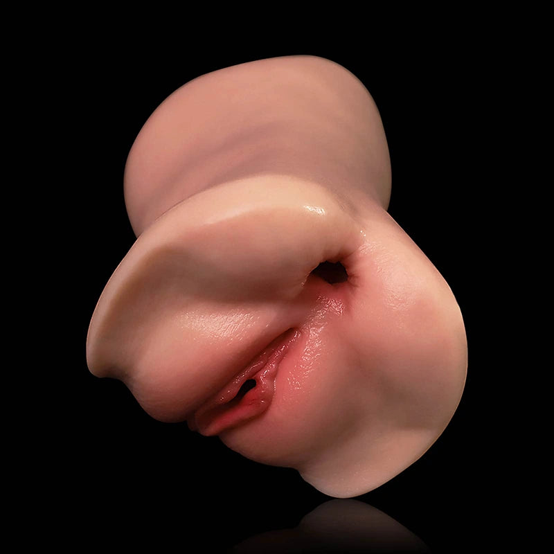 Janice: 2LB Sexy 3 in 1 Silicone Pocket Pussy