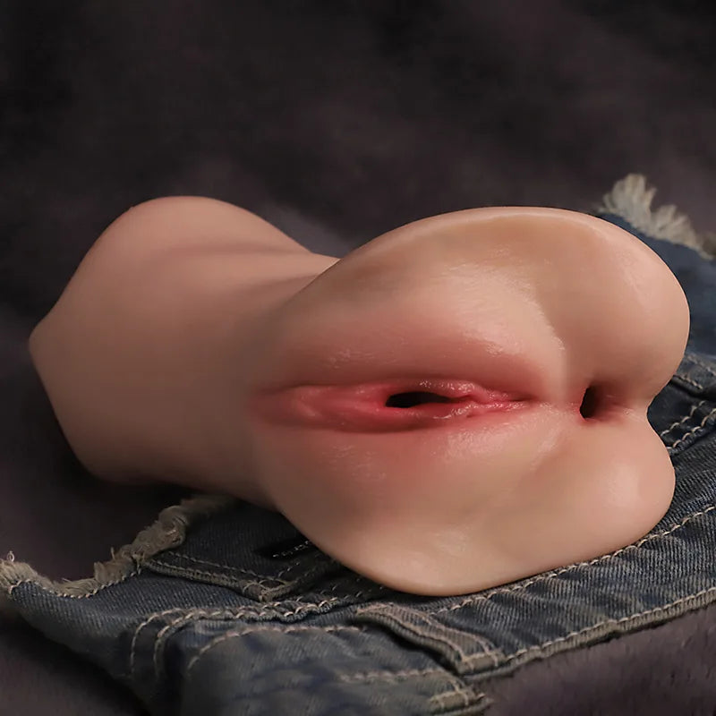 Janice: 2LB Sexy 3 in 1 Silicone Pocket Pussy