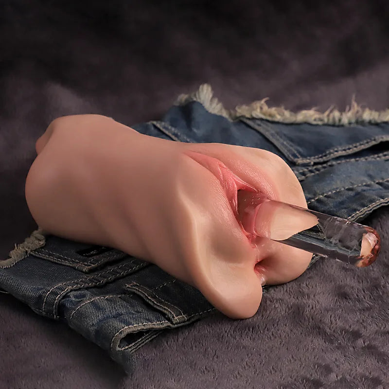 Janice: 2LB Sexy 3 in 1 Silicone Pocket Pussy