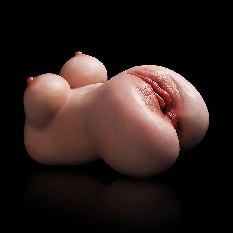 Kait: 3.1LB Silicone Pocket Pussy with Boobs