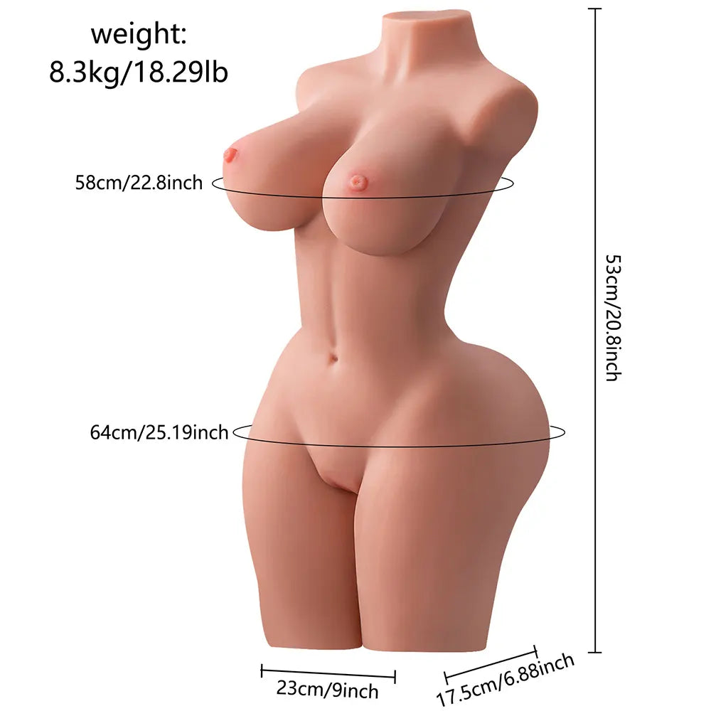 Peggy-18.29LB Big Boobs Buttocks Female Sex Torso