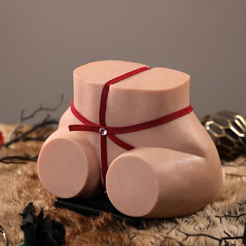 Rosie: 11LB Compact Silicone Small Ass Sex Toy with Realistic Vagina & Anus