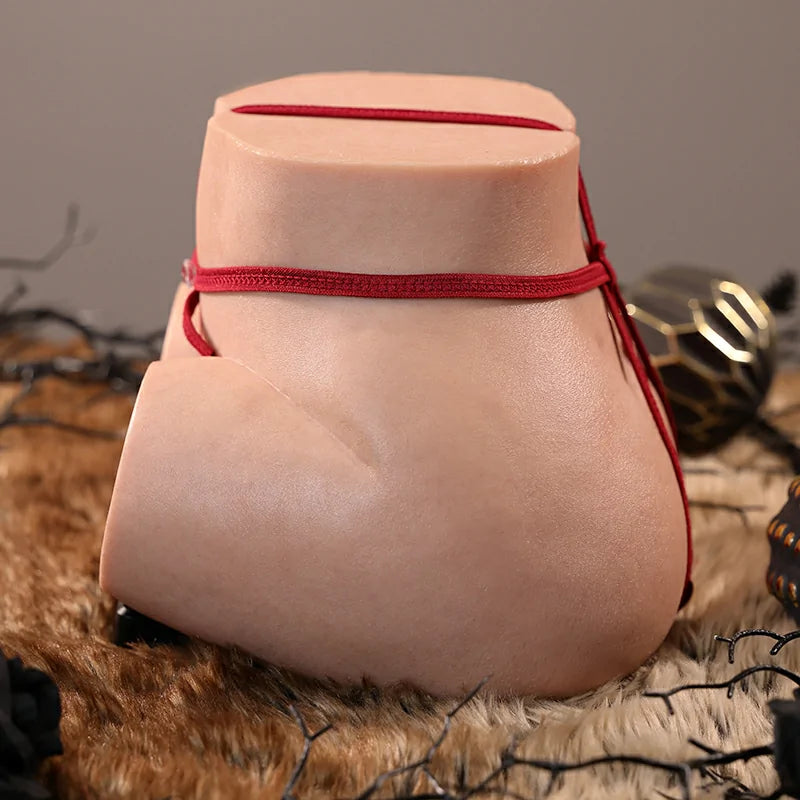 Rosie: 11LB Compact Silicone Small Ass Sex Toy with Realistic Vagina & Anus