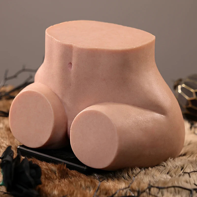 Rosie: 11LB Compact Silicone Small Ass Sex Toy with Realistic Vagina & Anus