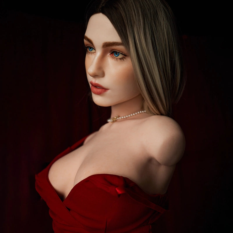 Eydis: 40.79LB Realistic Silicone Sex Doll Torso with ROS Head
